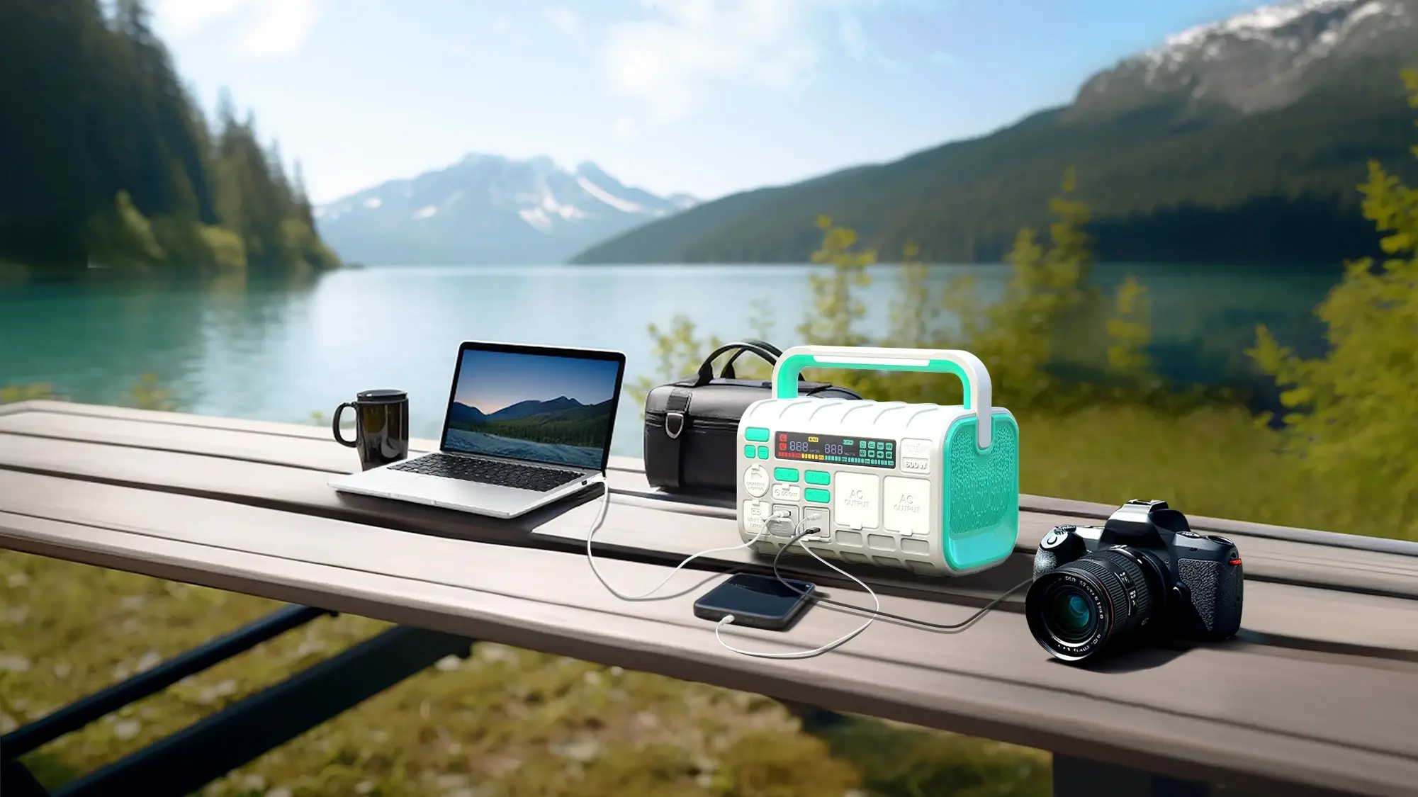 600W Portable Power Station